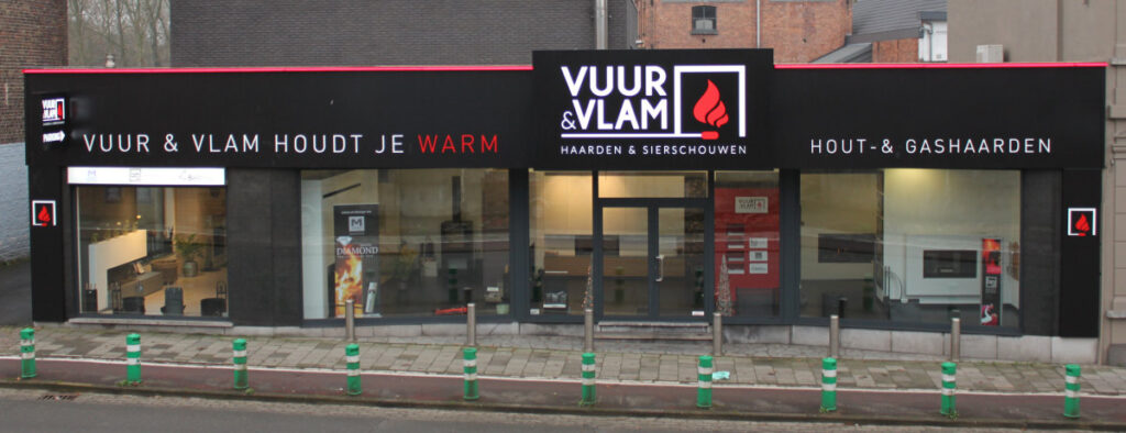 toonzaal Vuur en vlam gent open haarden